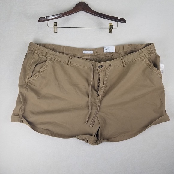 Sonoma Goods For Life Pants - SONOMA‎ Goods For Life Women's Khaki Utility Shorts Elastic Drawstring 4X NWT
